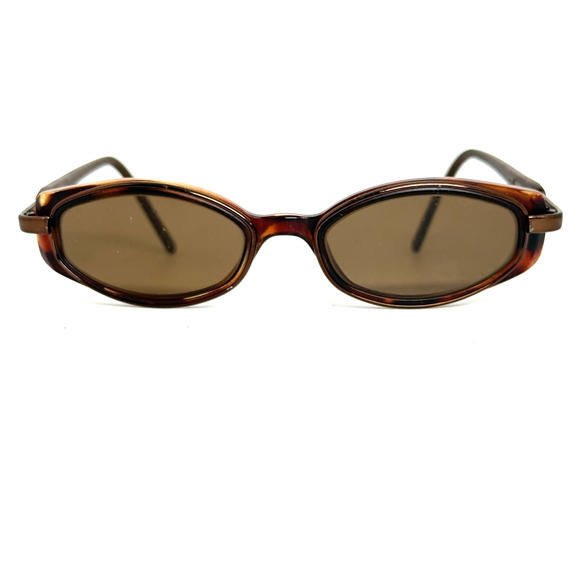 Maui Jim HANA MJ 124-10 Small Sunglasses Brown Tortoise Frames Vintage H20035 - Picture 1 of 8